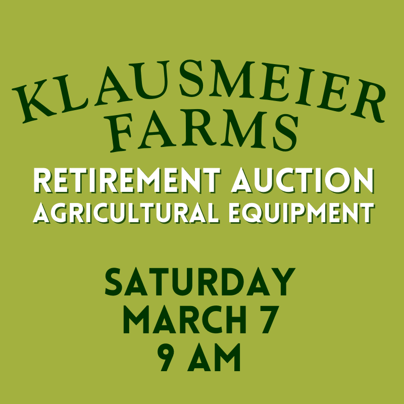 Klausmeier Farms Retirement Agricultural Equipment Auction