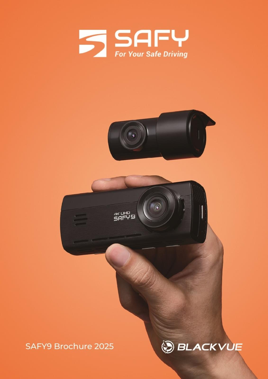 BLACKVUE SAFY9 2CH 4K/FHD 前後鏡行車記錄器 車CAM香港行貨