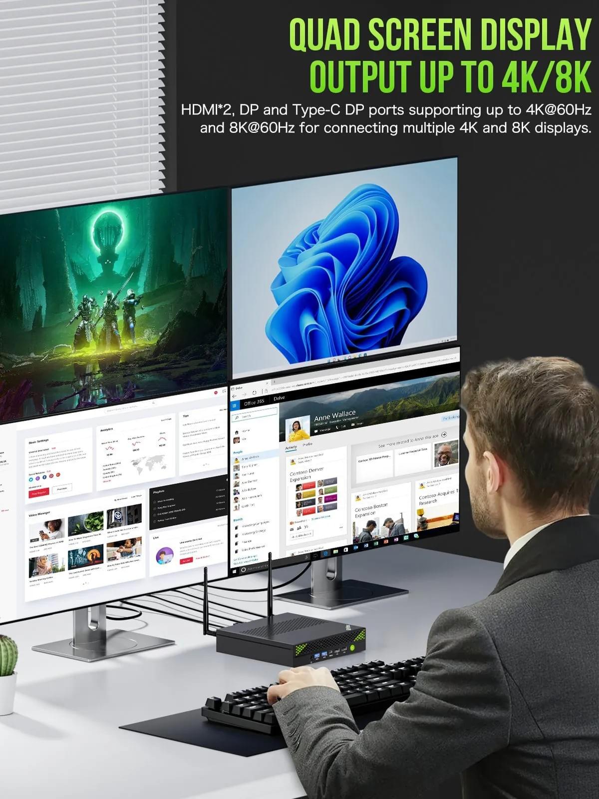 GMKtec NucBox K10  i9-13900HK 32G+1T Mini PC Intel Core