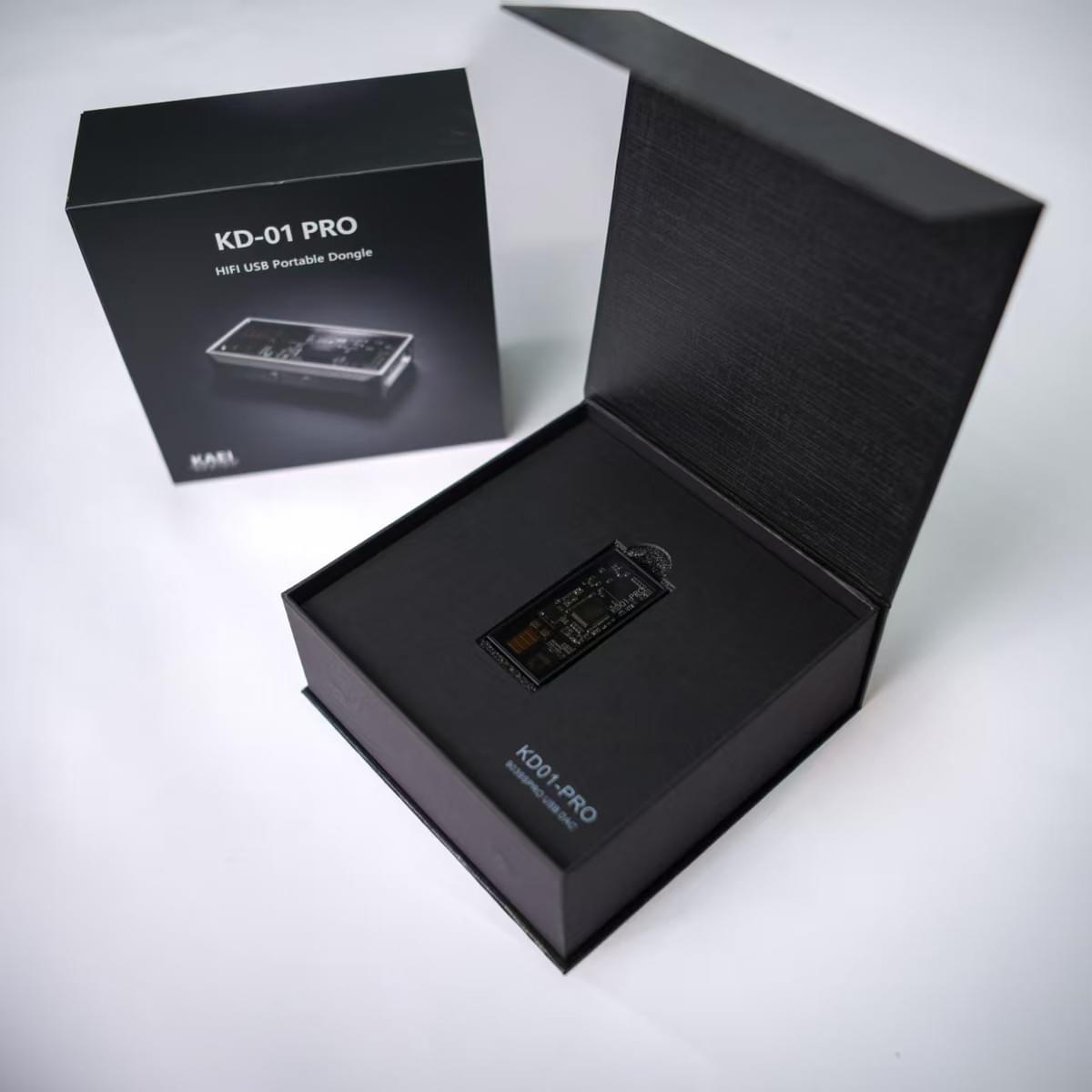 KAEI DESIGN KD01-PRO Single ESS 9039SPRO Chip DONGLE DAC/AMP (PSU Connectable for Enhanced Power)