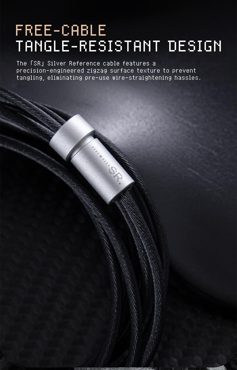 Colorful Colorfly SR3 Silver Reference in-ear Earphones HIFI Wired Earphones