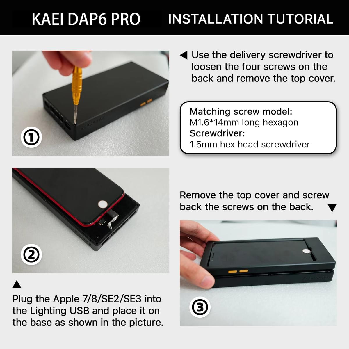 DAP6-PRO 9039SPRO*2 Balance DAP IOS Streaming Lossless HIFI Music mobile player