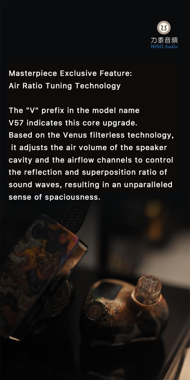 [NiSO Audio/力黍音频] Virtuoso V57ヴィーナスマスターシリーズ