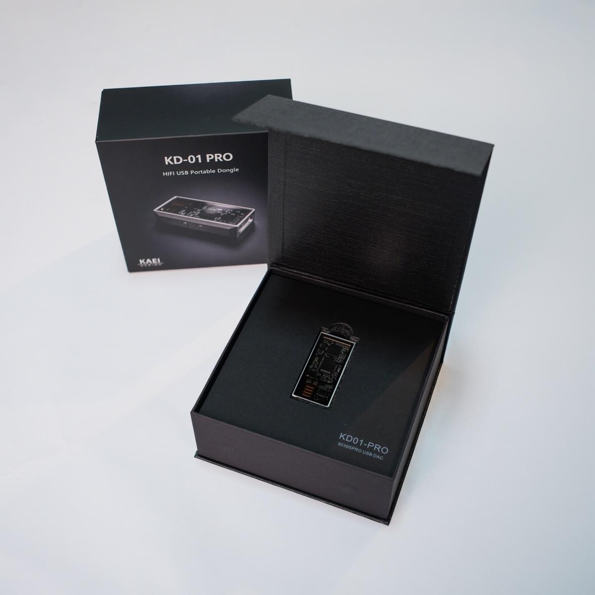 KAEI DESIGN KD01-PRO Single ESS 9039SPRO Chip DONGLE DAC/AMP (PSU Connectable for Enhanced Power)