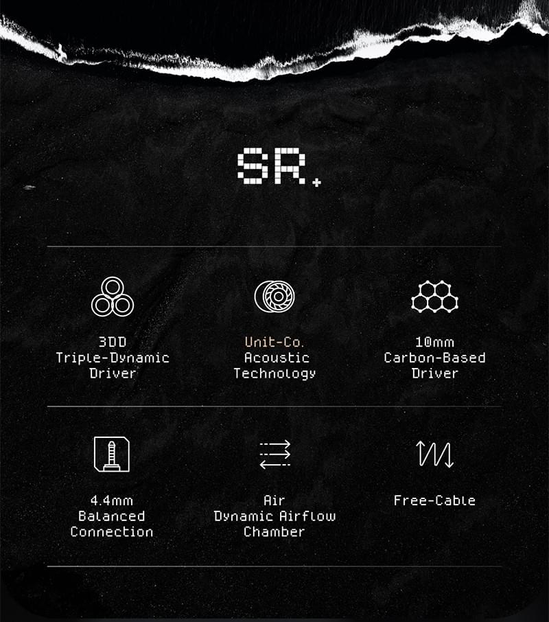 [COLORFLY] SR「シルバーリファレンス」カスタム4.4 mmイヤーパッド付き高忠実度有線イヤホン