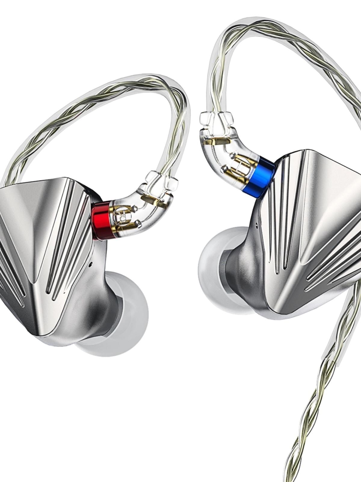 Kumo凌雲HIFIイヤホン入耳式16動鉄平衡4.4 3.5有線チューニング可能CVJ連名KAEI