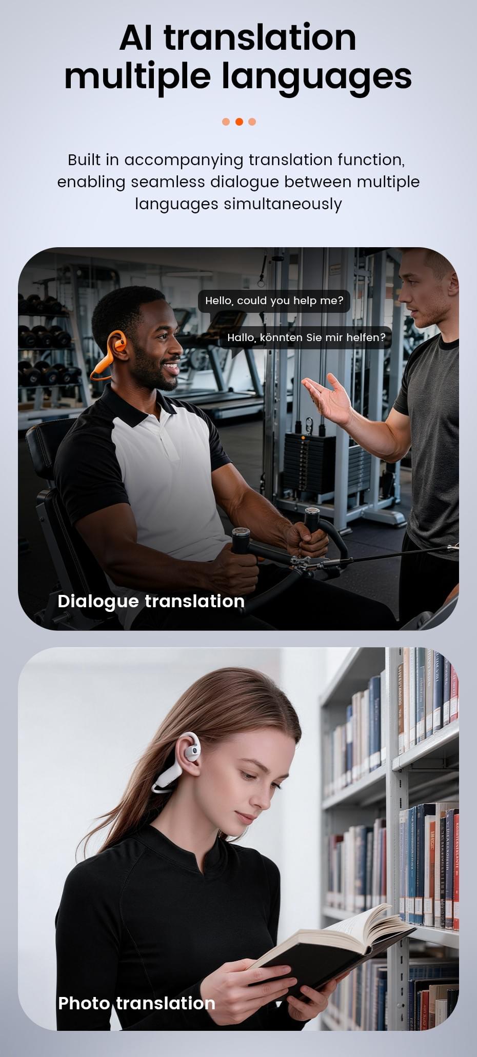 Open-ear Headset with Built-in HD Camera | Hands-Free Wearable Video & Audio Device