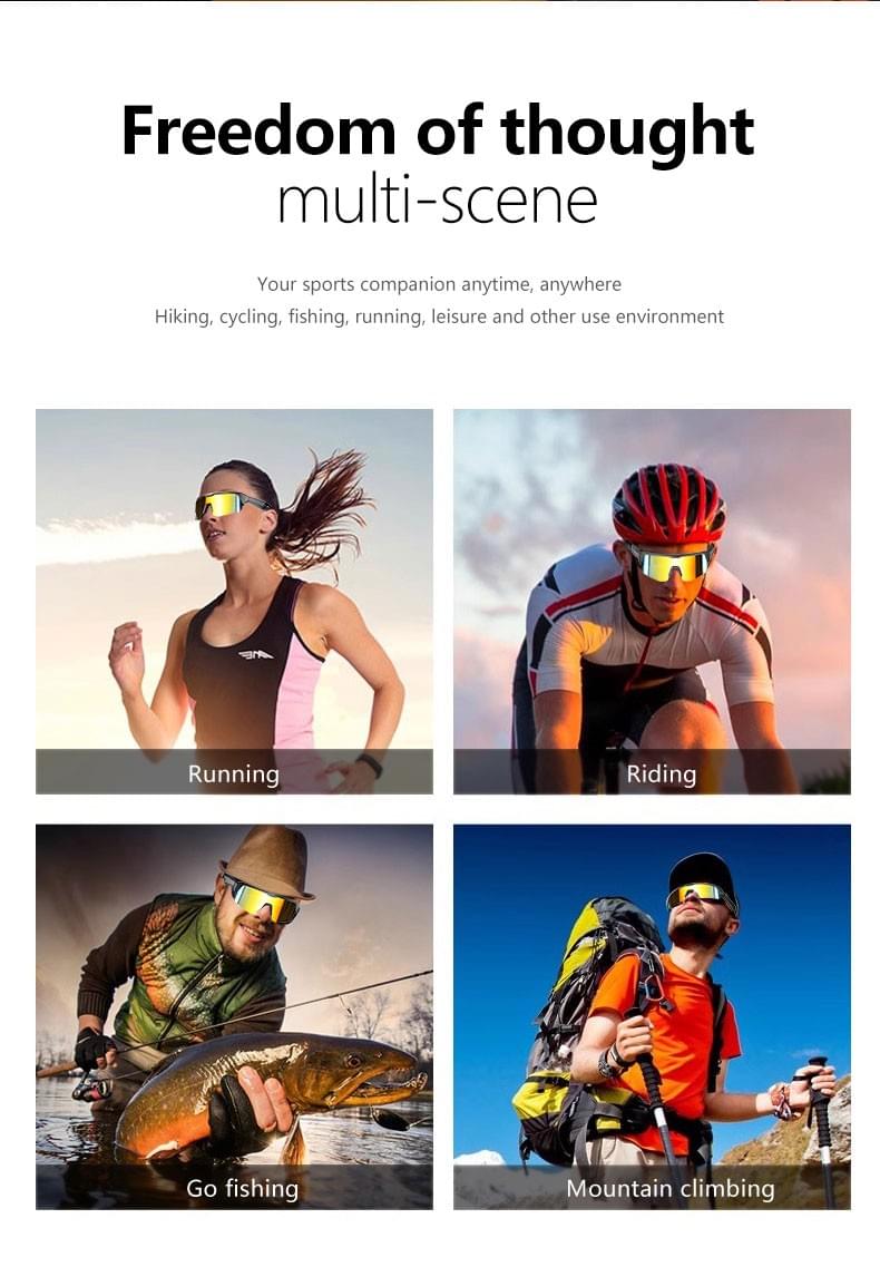 IG-05 AI Cycling Sunglasses,130mAh, Music Play, CE RoHS FCC PPE 