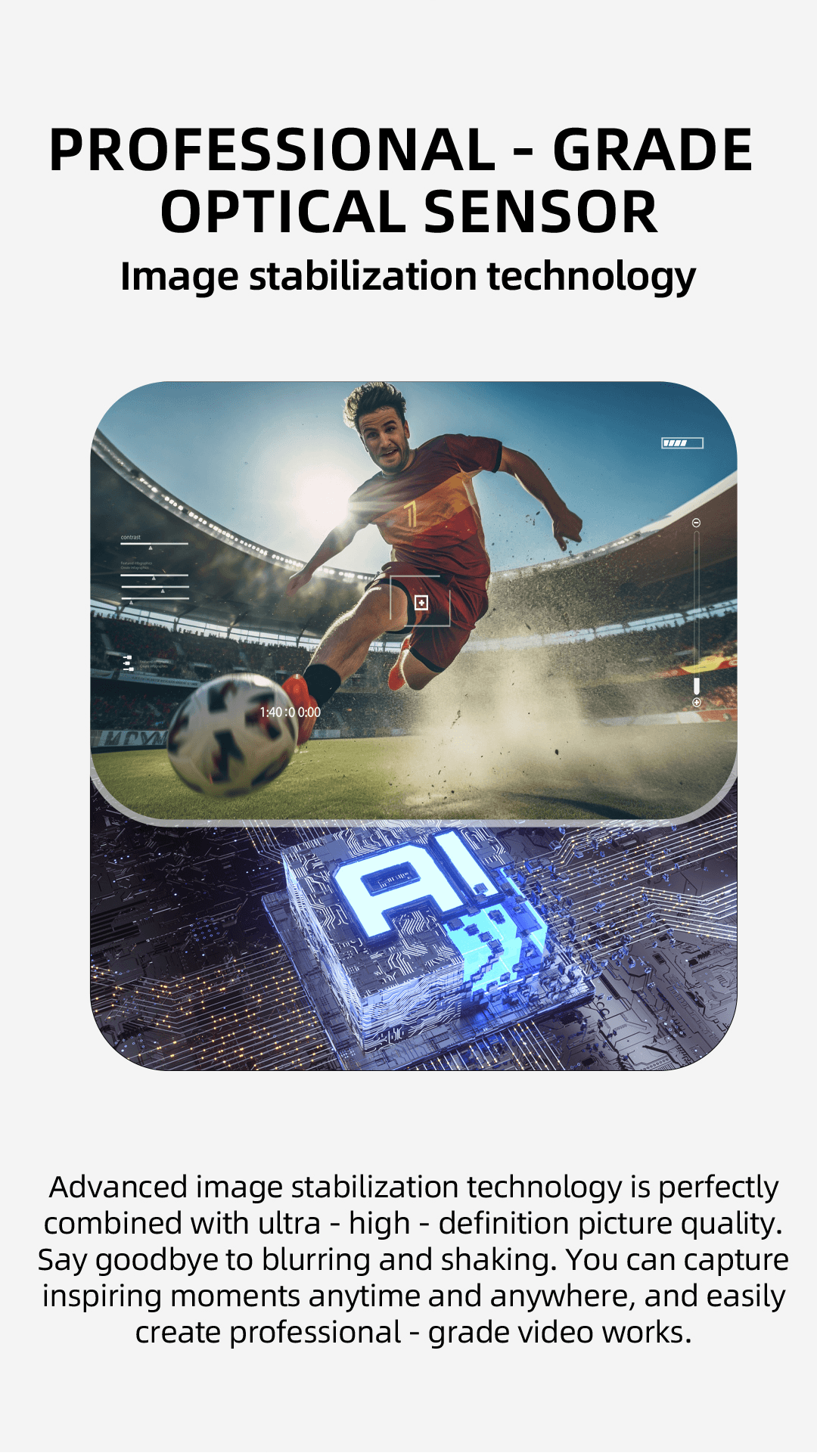 AI Smart Glasses with 8MP HD Camera, Photo & Video Recording, Real-Time Translation, Hands-Free Vlog