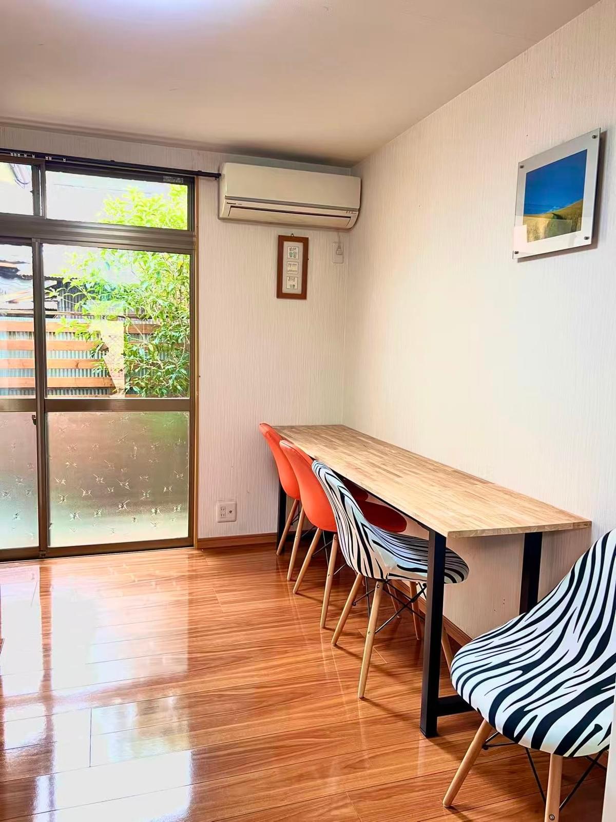 中川区一軒家２LDK　駅から徒歩10分　家具揃い