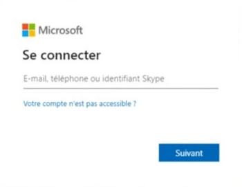 S'authentifier avec votre compte d'entreprise O365 / Azure AD.