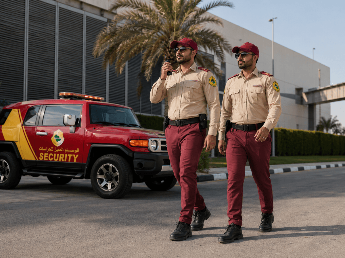 We offer security solutions tailored to the size and type of the facility, to ensure the highest level of security and efficiency. Flexibility and customization Features of our company Number of pages of the required website: **9 main pages**1. **Home page**   Contains the main banner, brief overview, buttons for requesting a quote and contact us, clients, vision and mission, values, achievements in numbers.2. **About us**   Introduction of Al-Wasama distinguished company for security guards, vision, mission, values, experiences, photos of guards and cars.3. **Our services**   Display of security services:   Facility guarding, individual guarding, industrial security, surveillance systems.4. **Service details**   Separate page for each service or a single details page displaying the service explanation, features, target audience, and a request a quote button.5. **Our team**   Display of the work team and security experts with photos, names, and brief descriptions that can be edited.6. **Contact us**   Contact information, phone, email, address, working hours, message sending form, and Al-Jubail map.7. **Request a quote**   Multi-step form:   Customer data, details of the required service, number of guards, city, contract duration, review and submit.8. **Login / Create an account**   Login page for users, clients, and marketers.9. **Join us as a marketer**   Page dedicated to the affiliate marketing program, explanation.