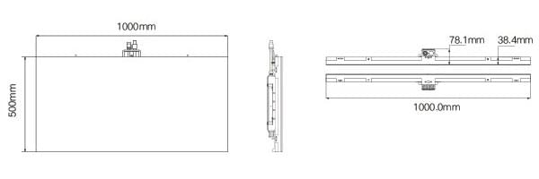 transparent LED screen panel