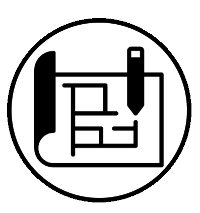 Illustration of a blueprint being marked up