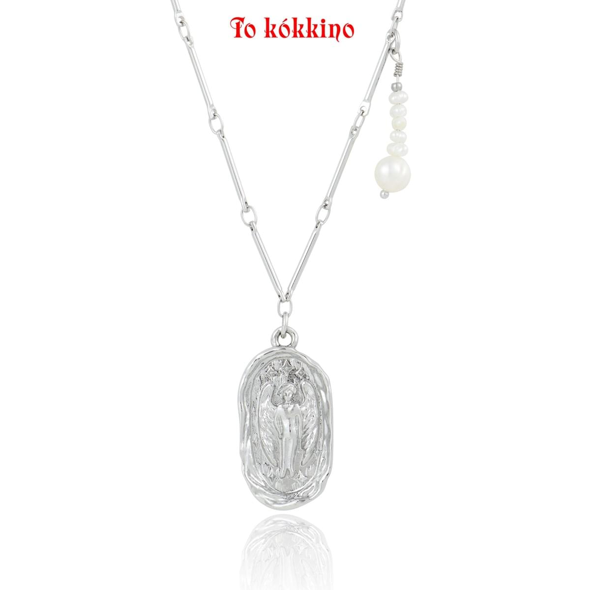 山洞中的天使天然珍珠项链Necklace