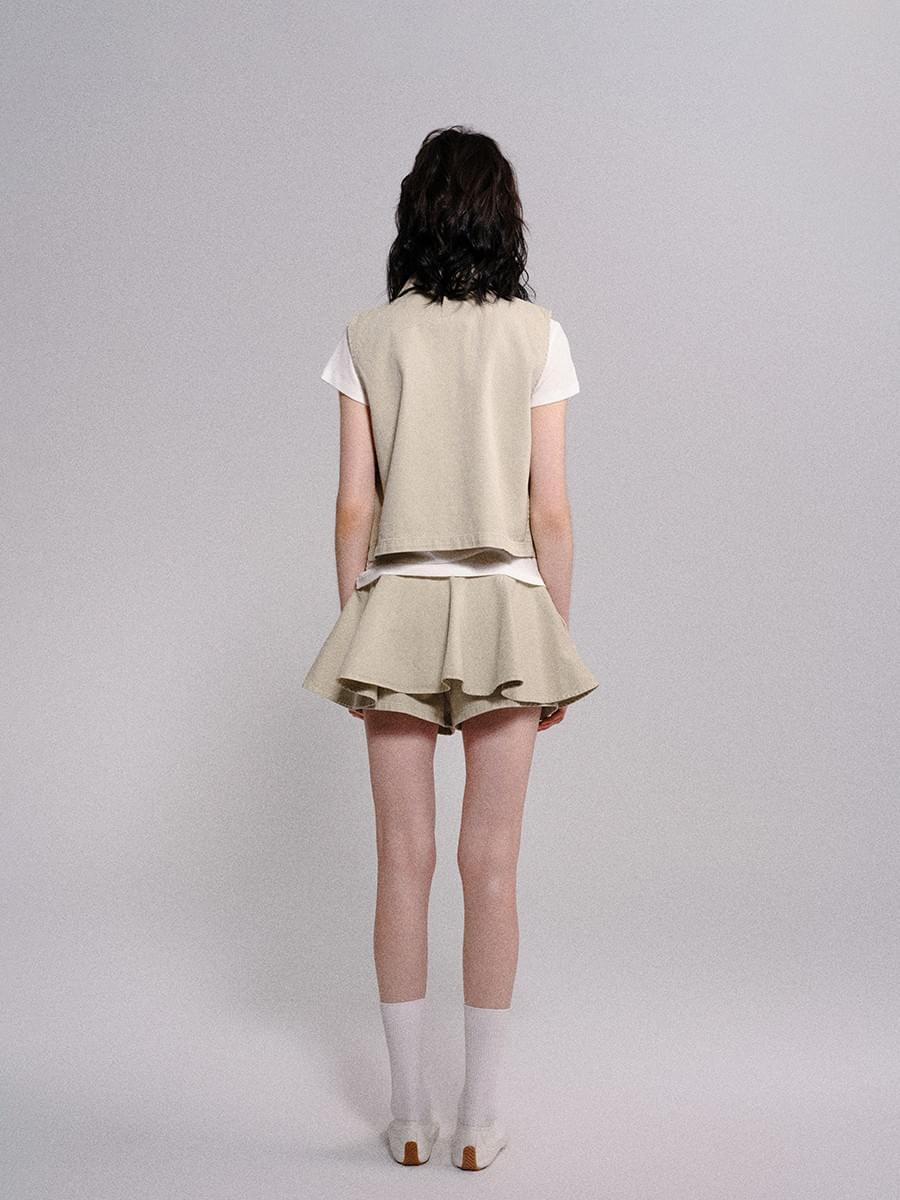 TOKOKKINO* Light Cyan Khaki Set
