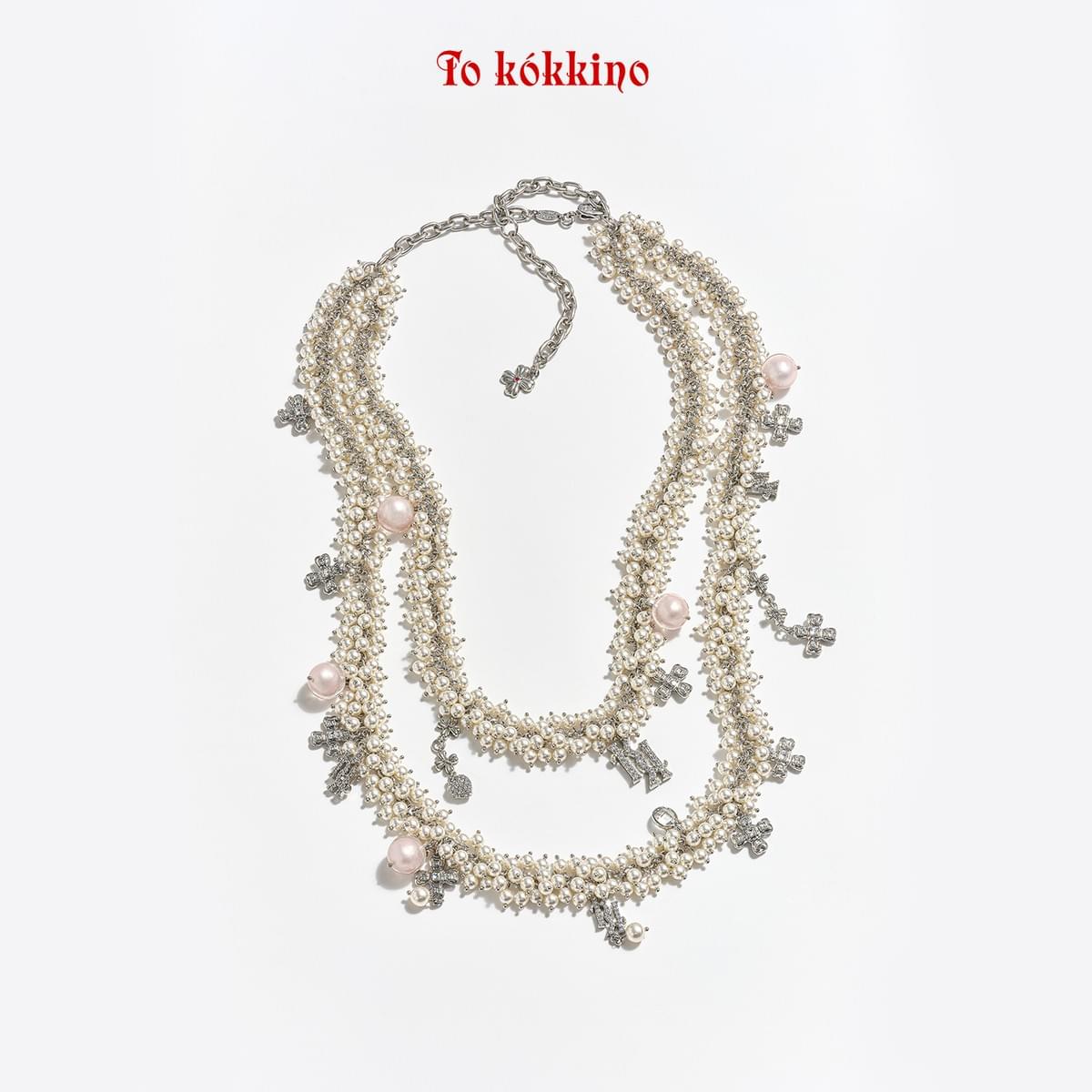 tokokkino* Starry Pearl Logo Necklace
