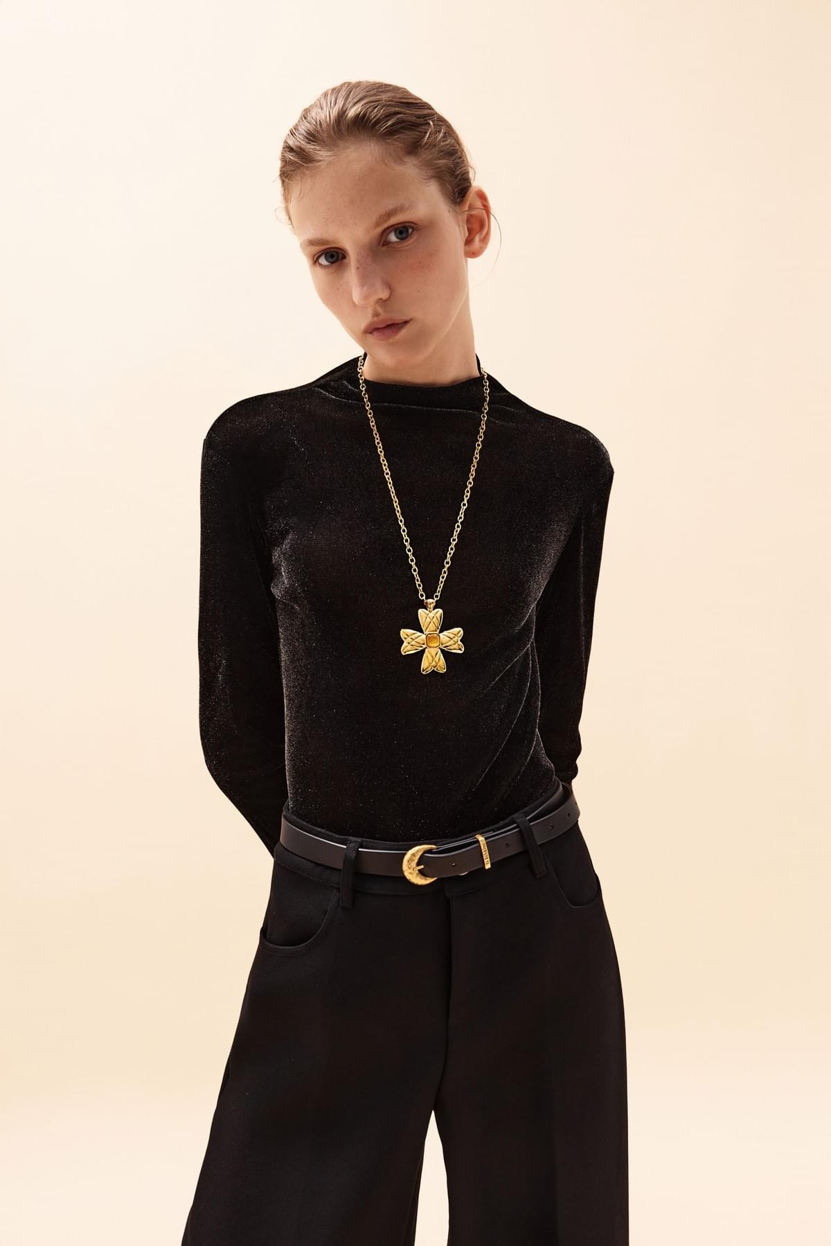 面包纹蝴蝶结项链Necklace