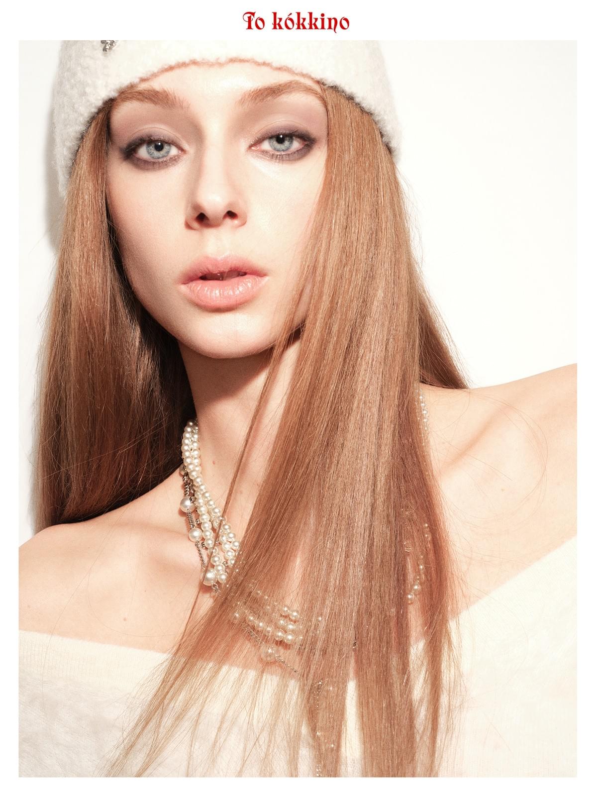 tokokkino*「Lightweight Pearl」 Butterfly-shaped Pearl Long Necklace