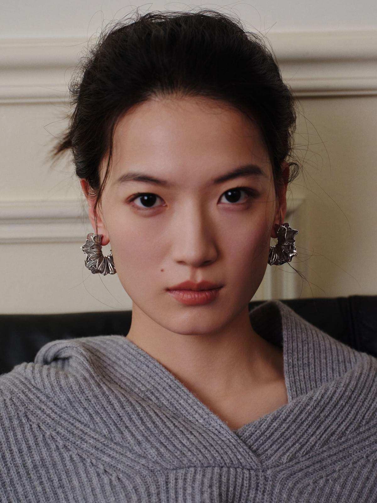 耳花大耳钉 Hoop Earrings