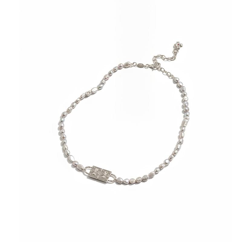 tokokkino「Alliance」Double Lock Pearl Necklace