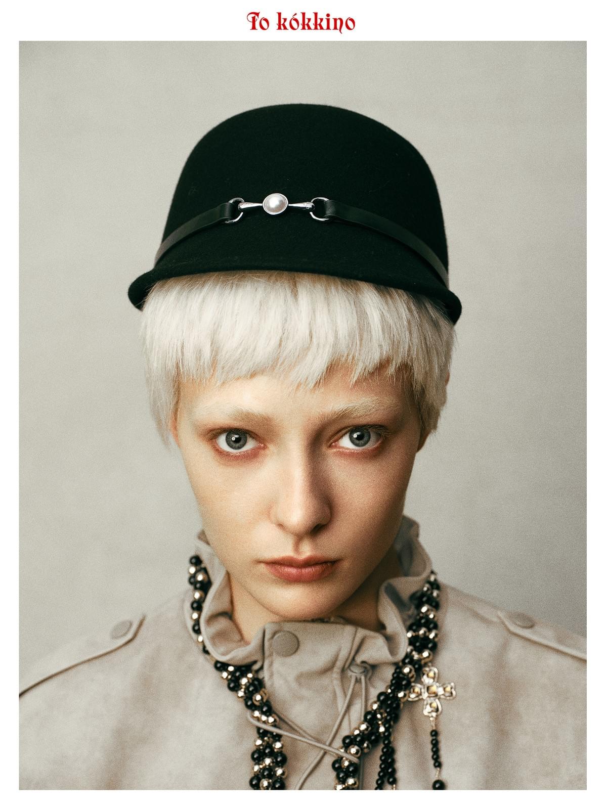 tokokkino* Equestrian Hat