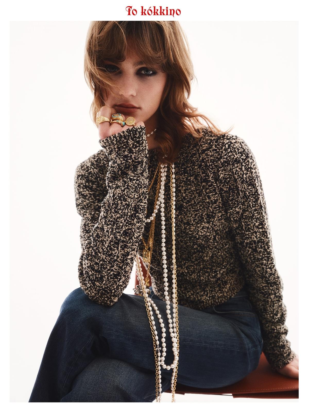 tokokkino*「Sun and Moon」Minimalist Multi-pendant Gemstone Necklace