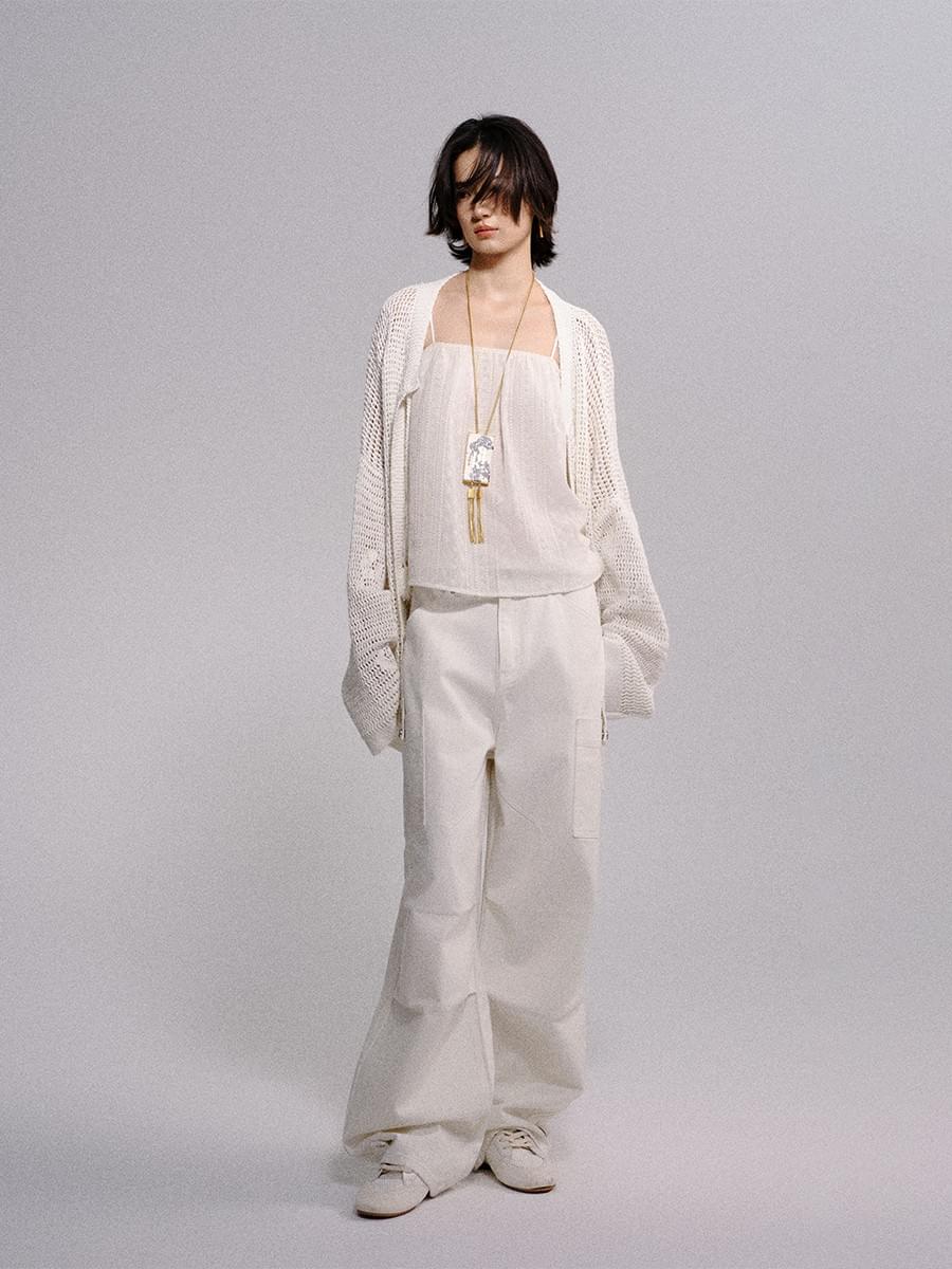 Tokokkino * ultra-loose mesh shirt