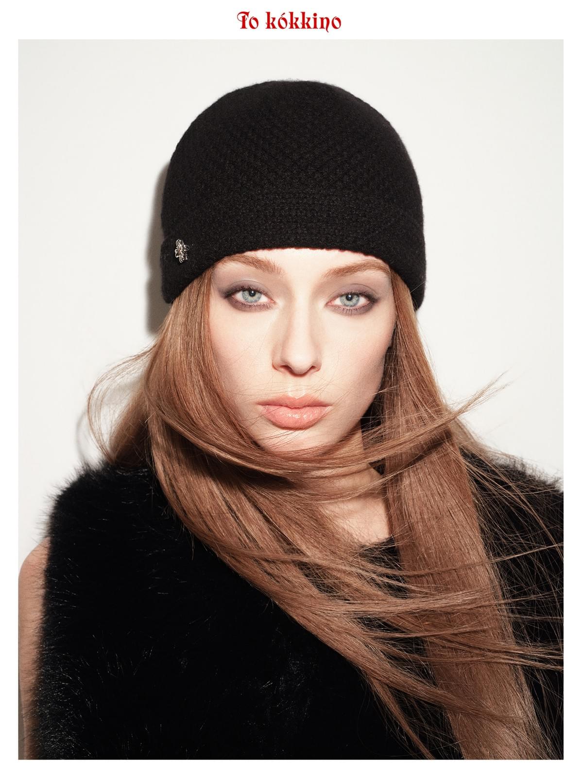 tokokkino*「Domed Fold-back」 Multi-way Cashmere Cuffed Sailor Hat