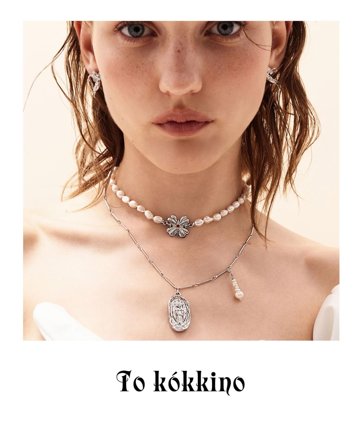 山洞中的天使天然珍珠项链Necklace