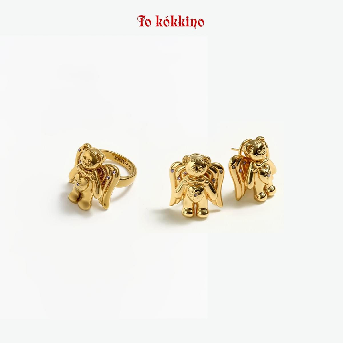 tokokkino* Angel Bear Ring