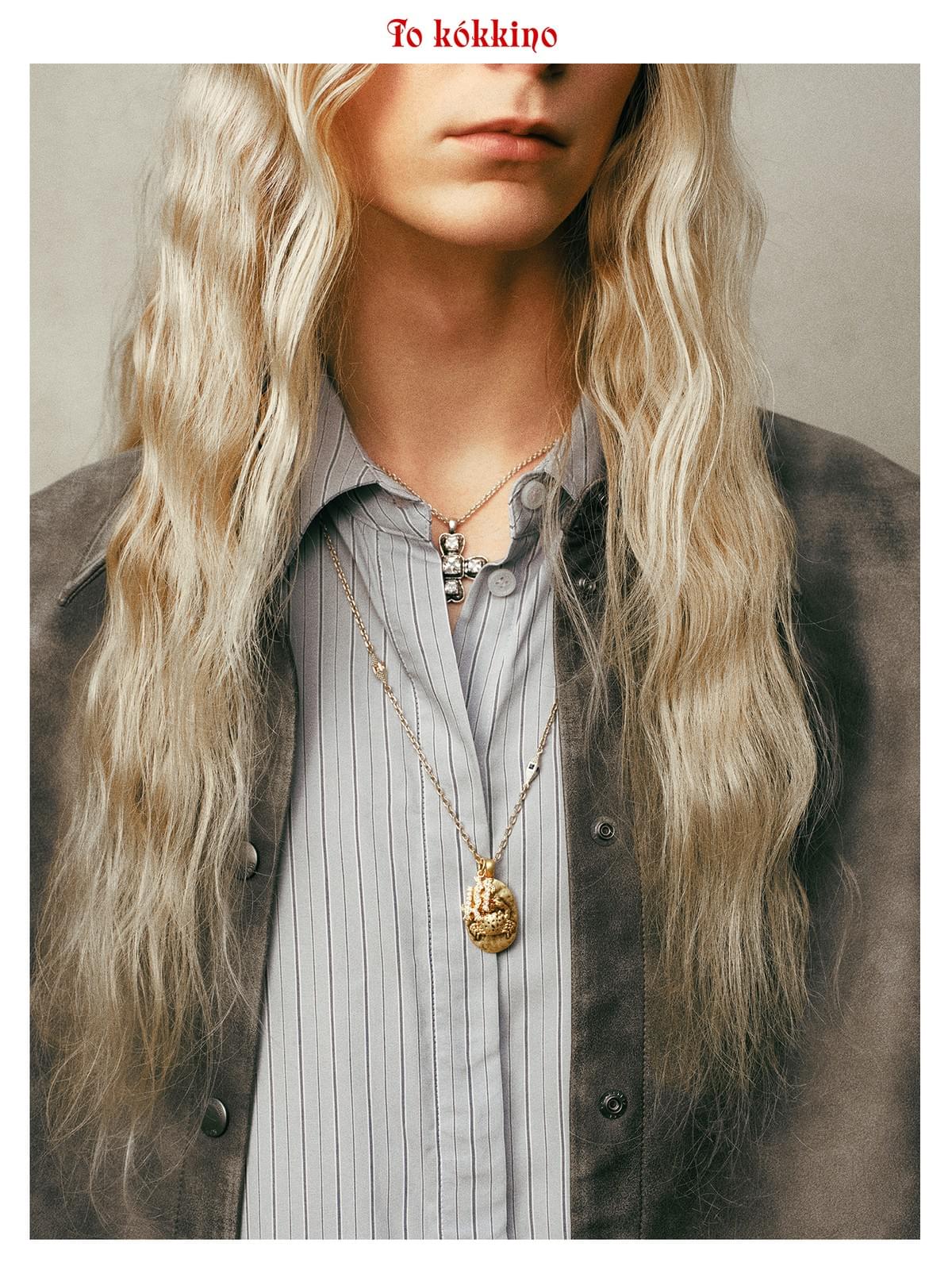 tokokkino* Mini Classic Four-Sided Bowknot Necklace