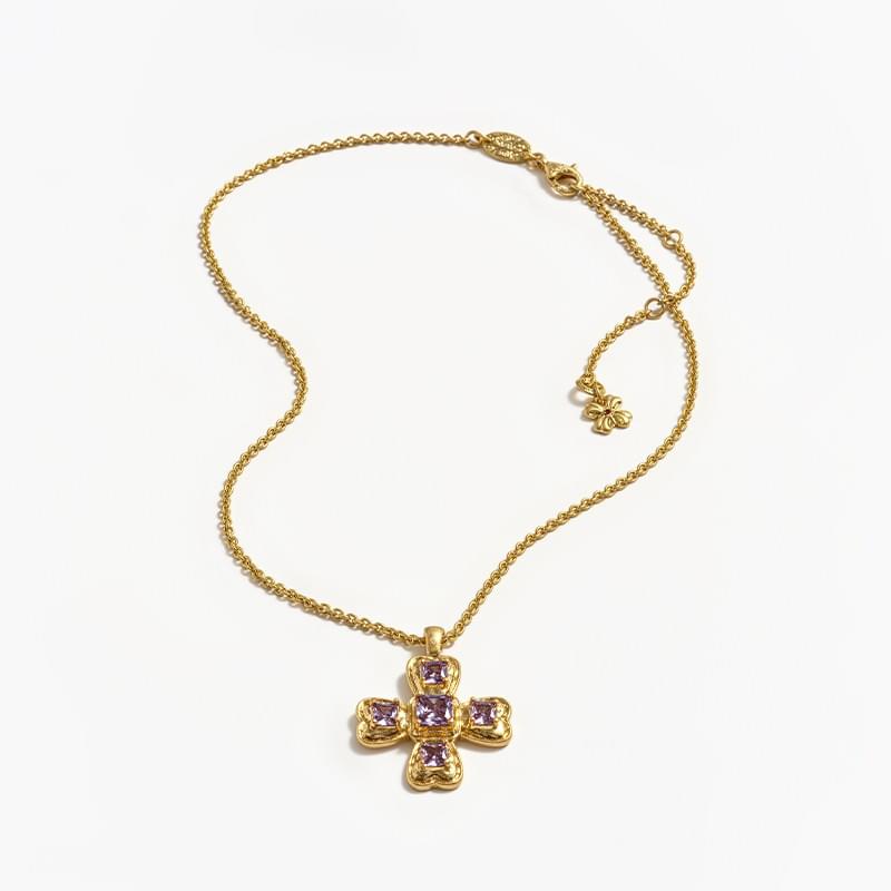 tokokkino* Mini Classic Four-Sided Bowknot Necklace