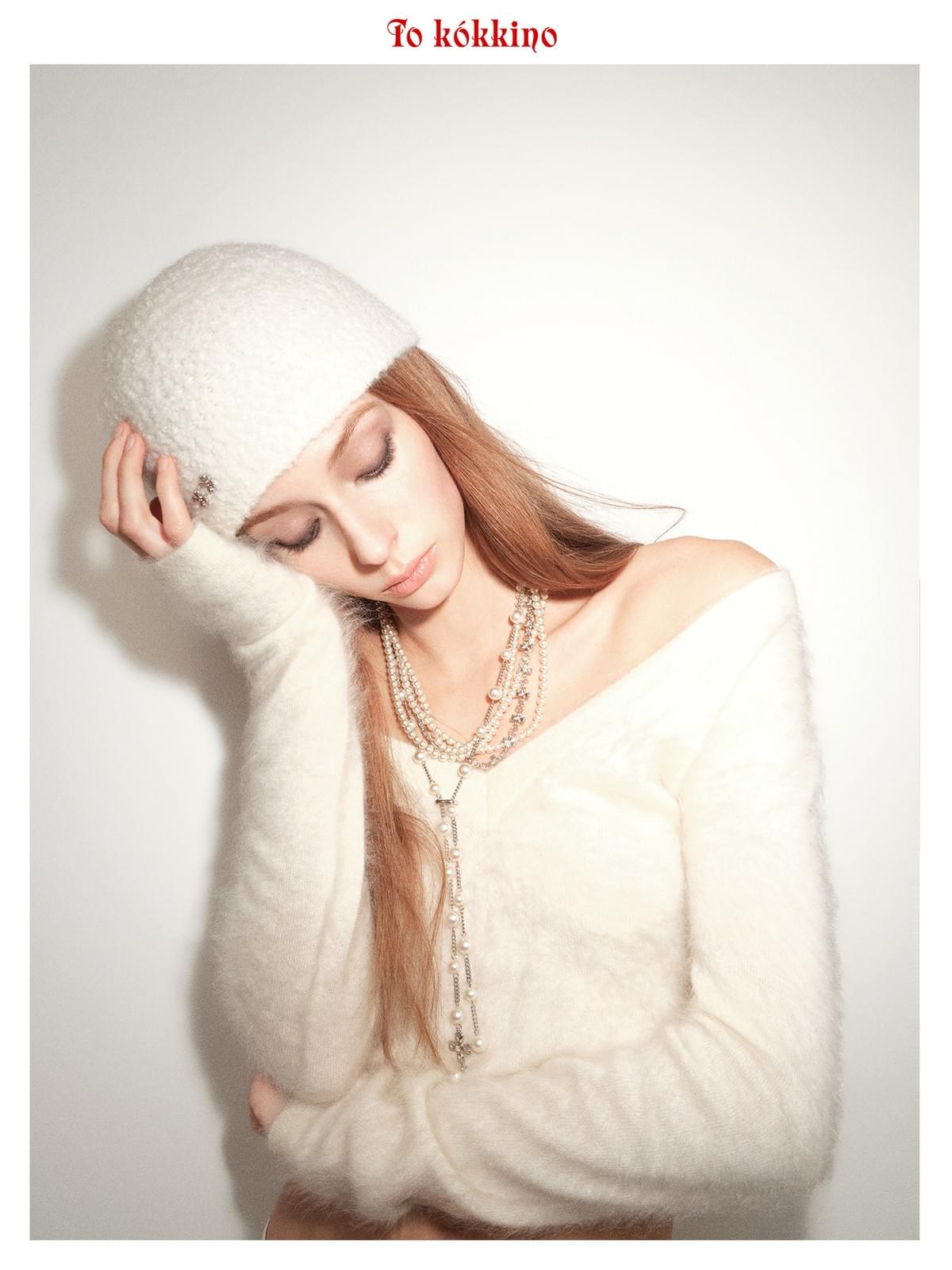 tokokkino*「Lightweight Pearl」 Butterfly-shaped Pearl Long Necklace