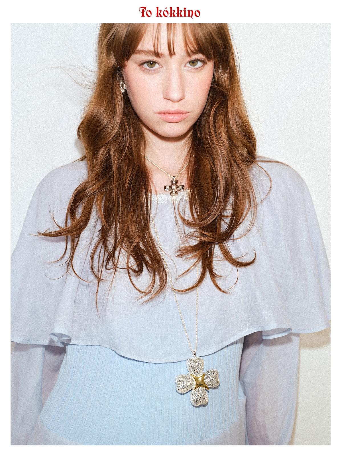tokokkino 'Mirror Accomplice' Sterling Silver Gold and Silver Heart and Butterfly Bow Set饰*Eternal S