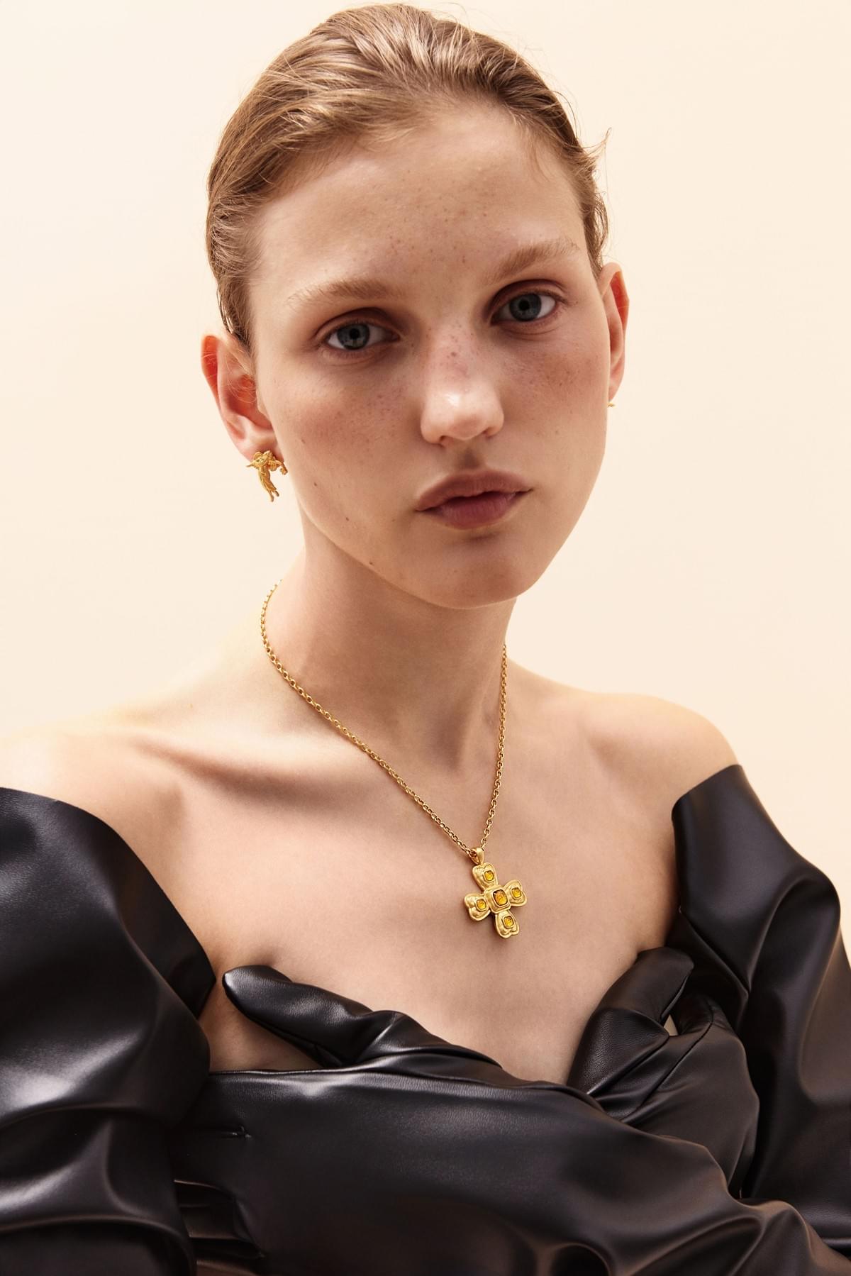 MINI四面蝴蝶结项链Necklace