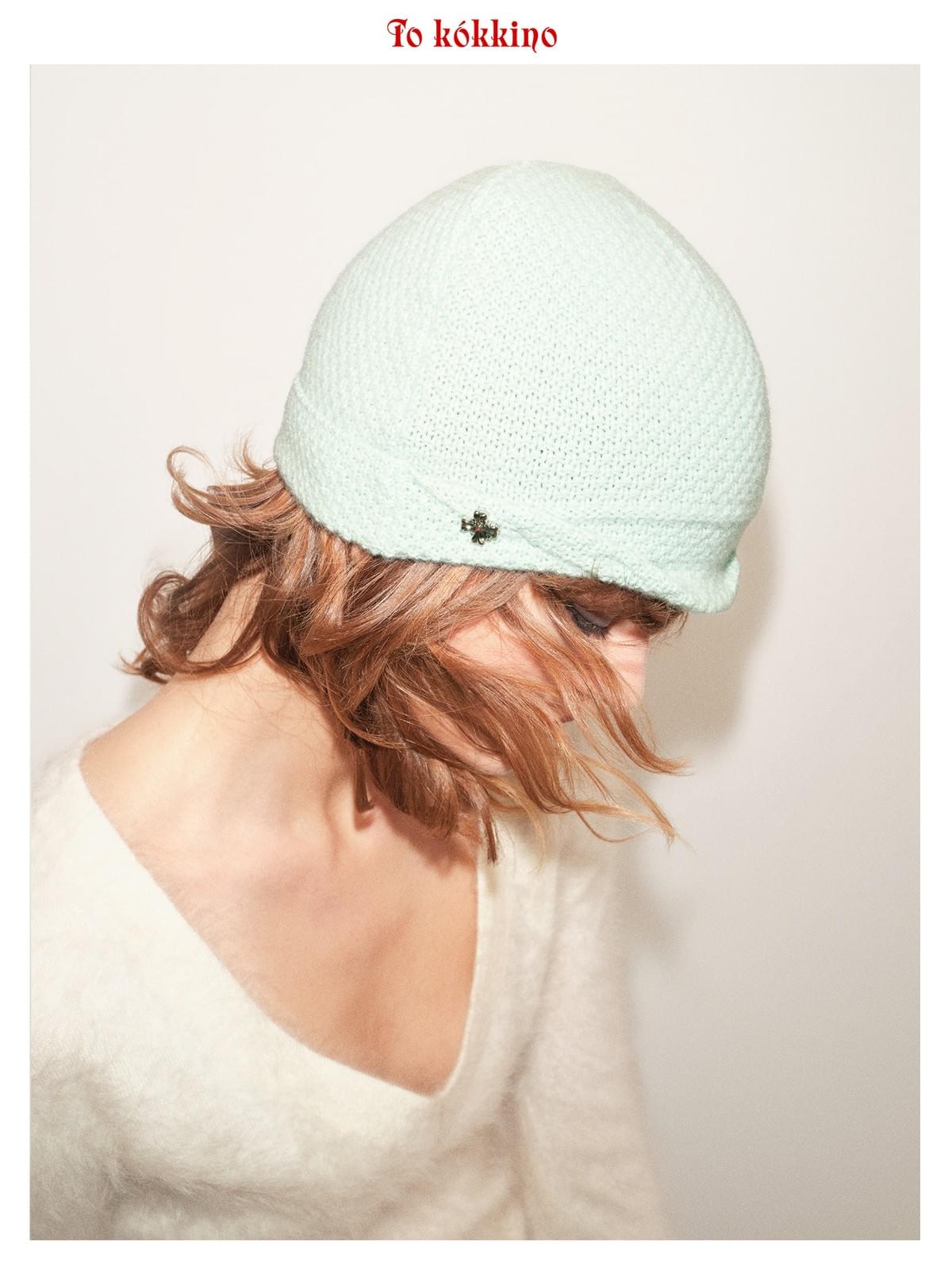 tokokkino*「Domed Fold-back」 Multi-way Cashmere Cuffed Sailor Hat