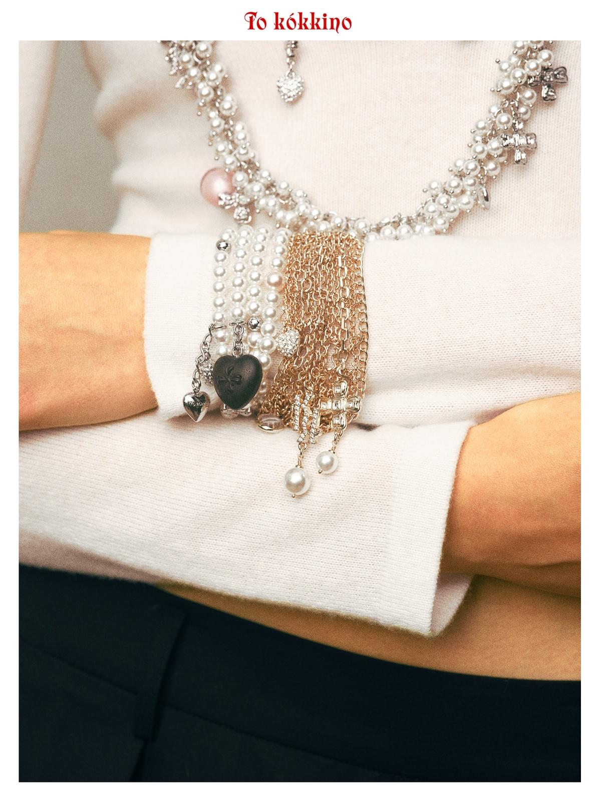 tokokkino* Multi-Chain Wrap Bracelet