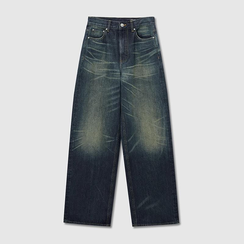 tokokkino* Two-Tone Retro Jeans