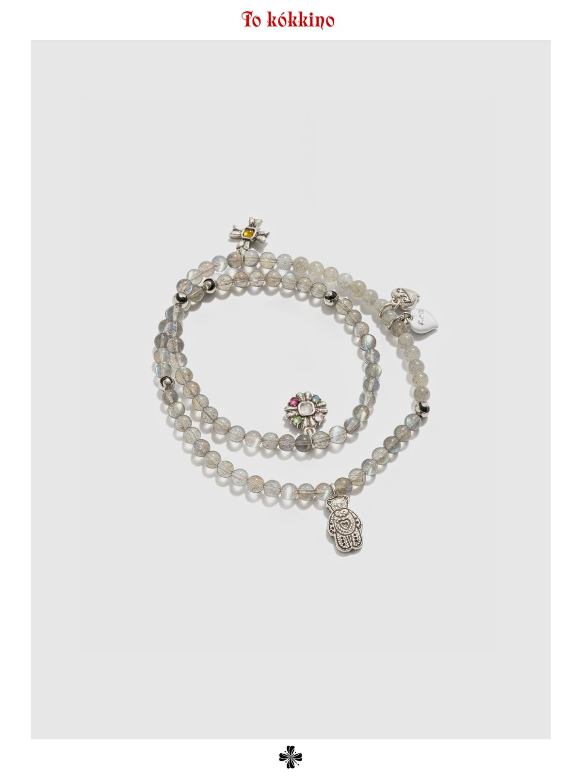 tokokkino 'Scattered Dreams' Moonstone Necklace Bracelet