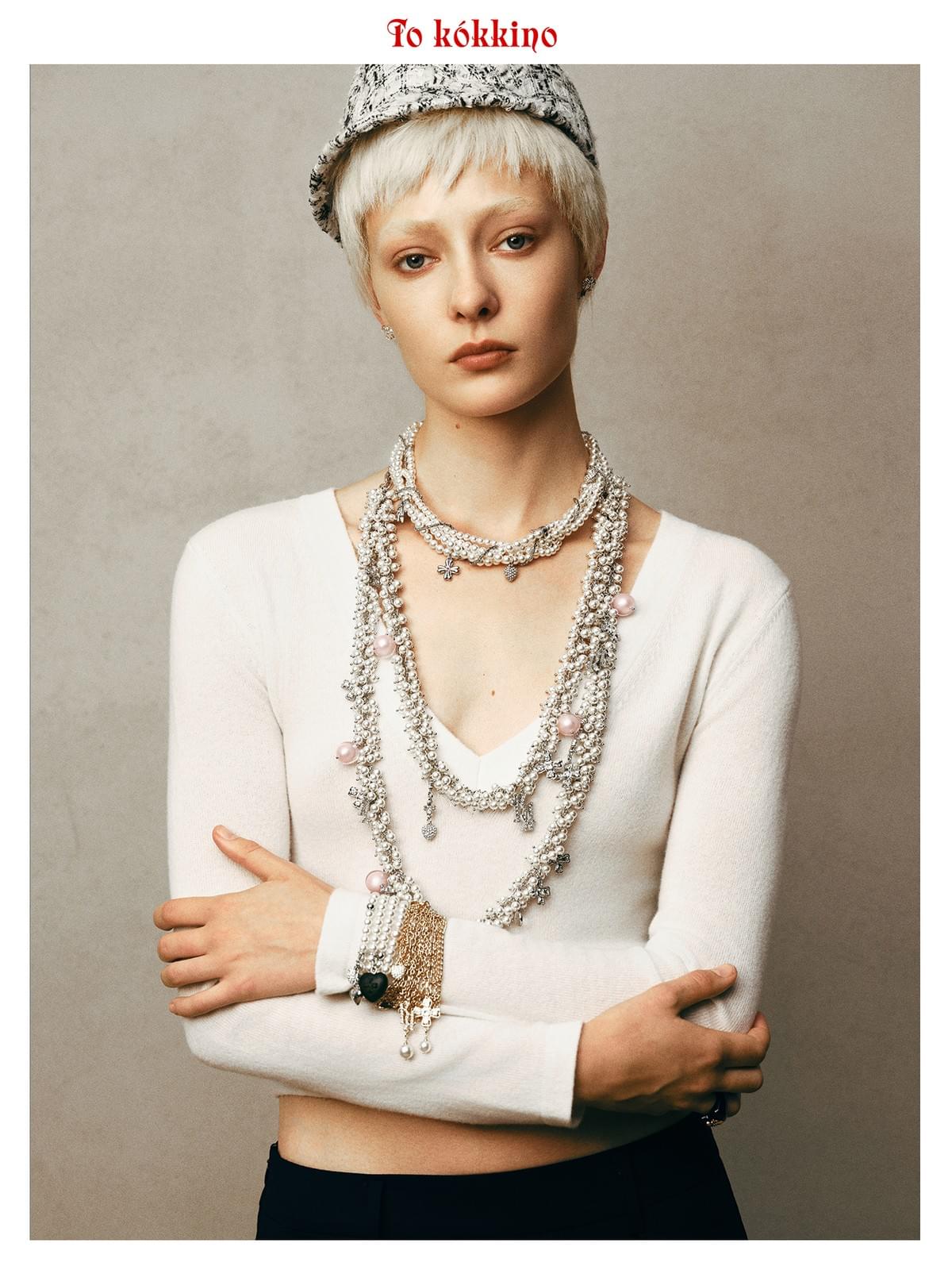 tokokkino* Multi-Chain Wrap Bracelet