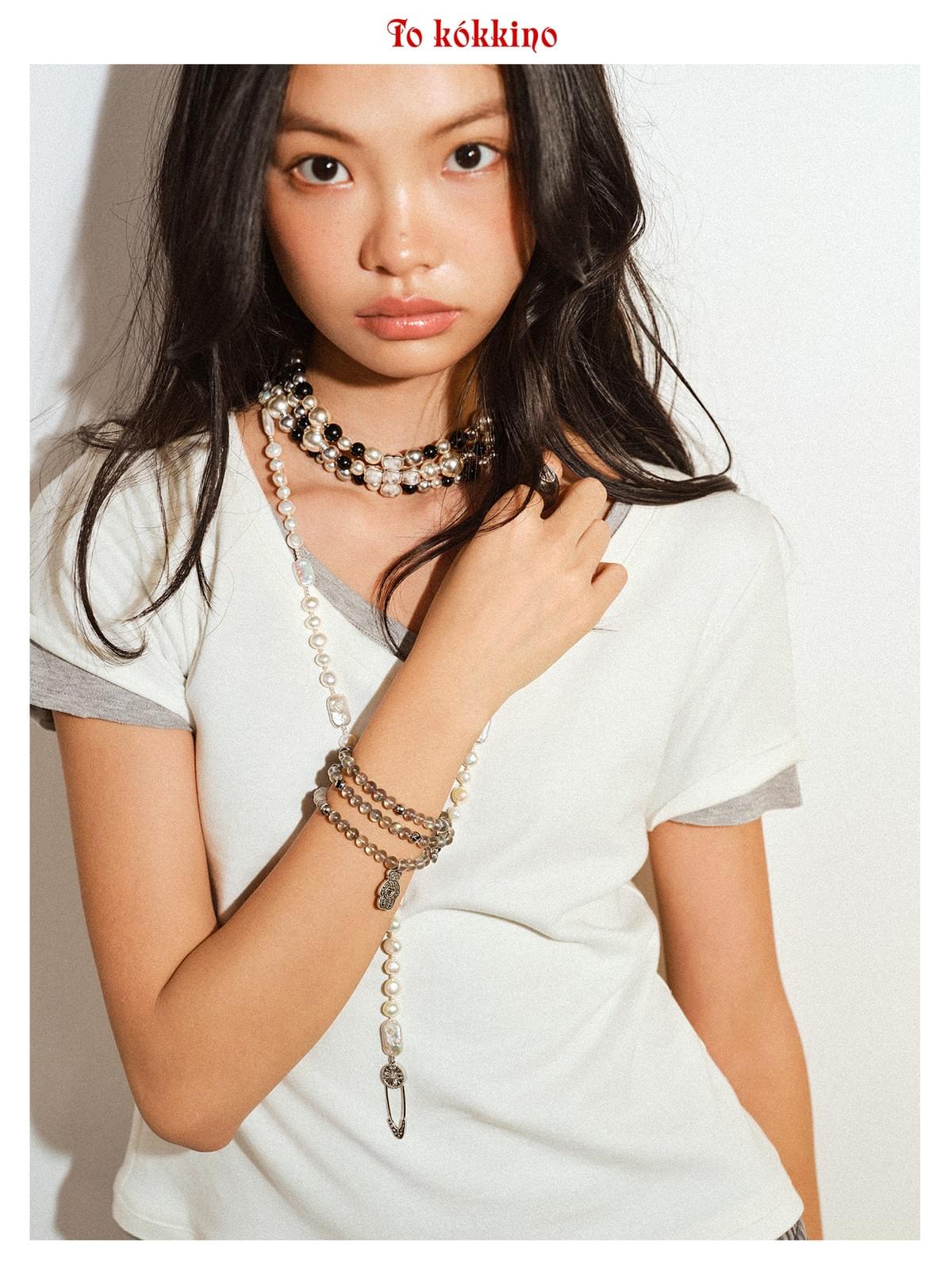 tokokkino 'Scattered Dreams' Moonstone Necklace Bracelet