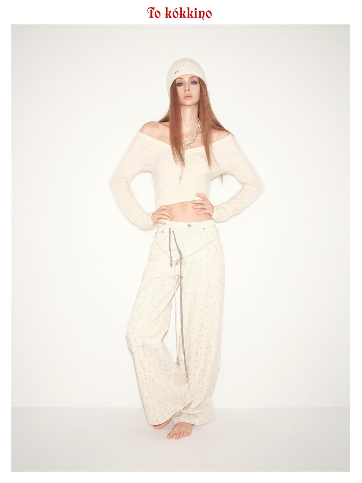 tokokkino*「Metallic Weave Language」Handmade Braided Metal Long Necklace