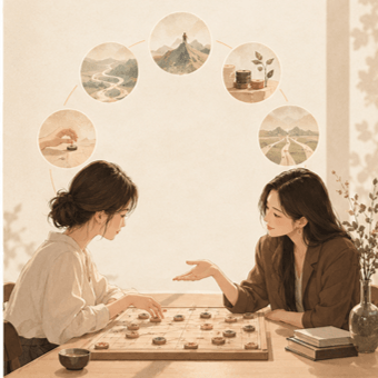 We provide professional consultation and strategy, accompany you in every life stage, make the most suitable decision. Comprehensive companionship Our service Through chess divination, accompany the case to see clearly the present and the next step, and through insurance planning, protect the case's next step