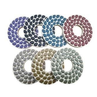 17“ Inch Concrete Floor Diamond Polishing Pad Wet Use for Marble Tile Granite Floor