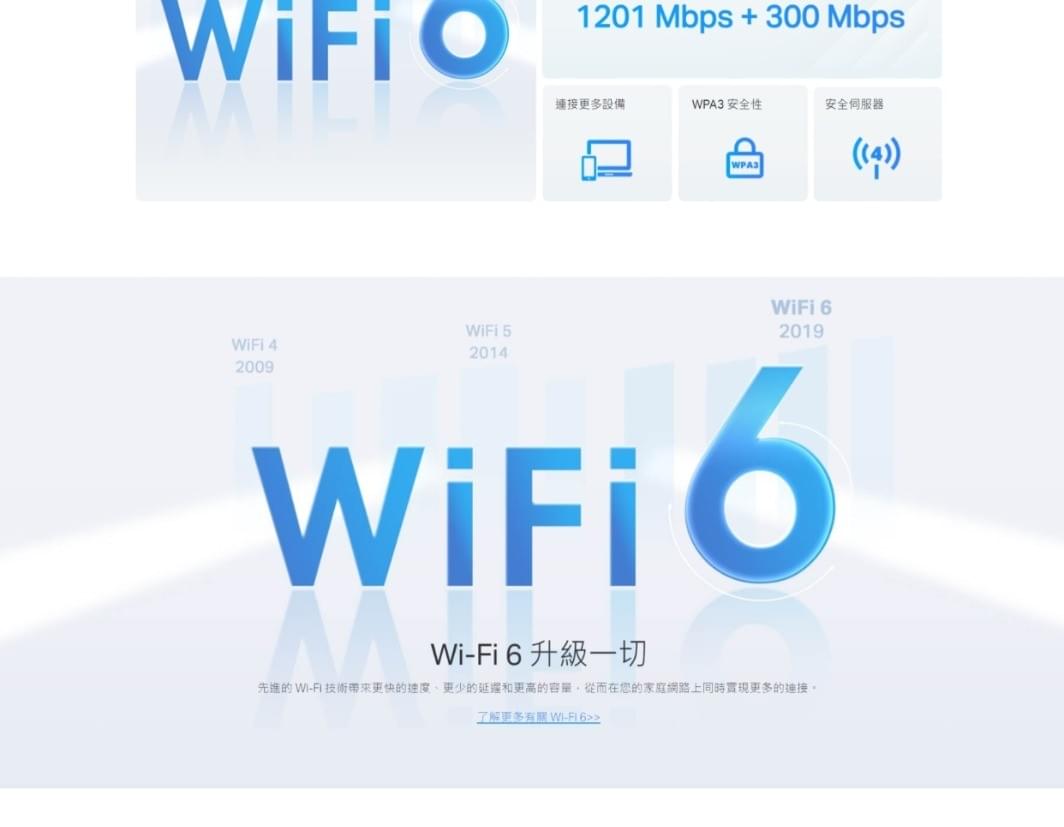 TP-Link Archer AX12 AX1500 Wi-Fi 6 路由器/分享器