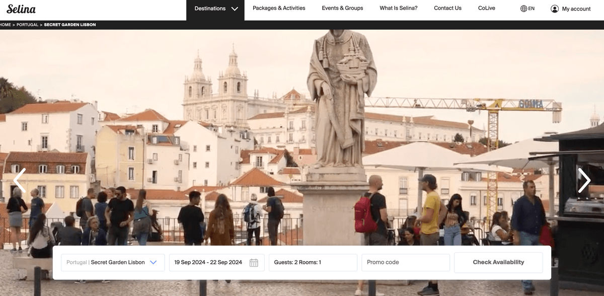 Selina Secret Garden Lisbon