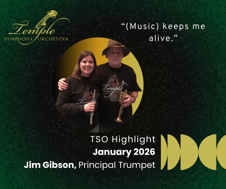 Temple Symphony Orchestra July 2025 Highlight - Sue Jacobson Temple Symphony Orchestra July 2025 Highlight - Sue Jacobson