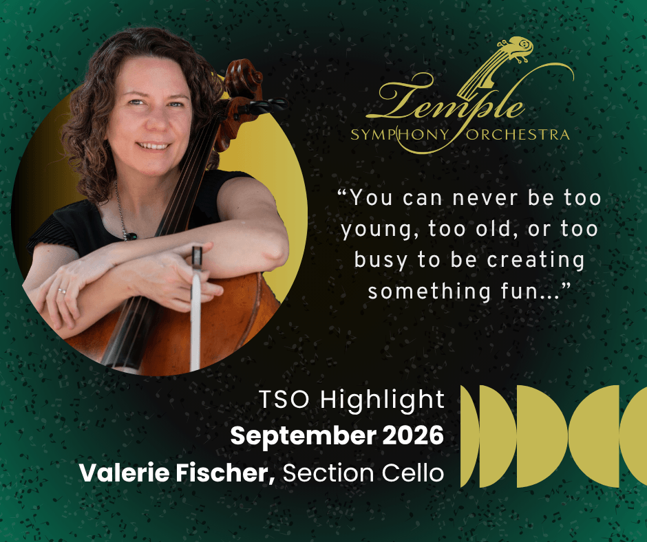 Temple Symphony Orchestra August 2026 Highlight - Erin Gibson Temple Symphony Orchestra August 2026 Highlight - Erin Gibson