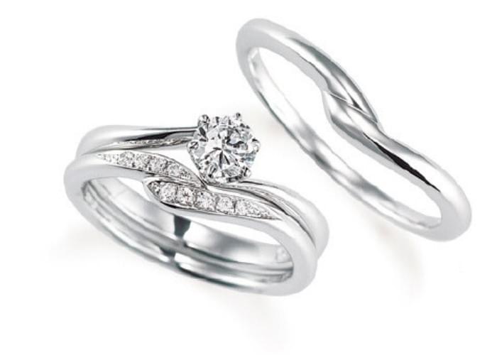 DSC結婚對戒套組，日本鉑金對戒系列，男女對戒設計與配戴建議